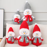 Children's Doll Cute Christmas Snowman Plush Toy Gift