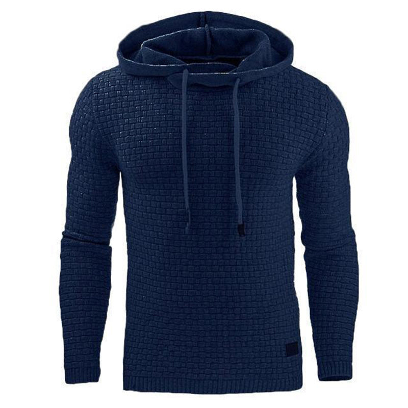 Men's Knitted Warm Hoodie Sweater