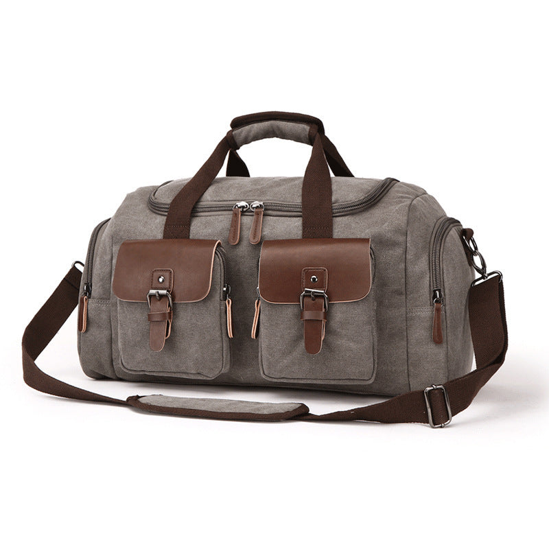 Retro Canvas Travel Unisex Shoulder Bag