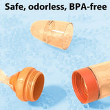 Silicone 90ml Capacity Milk Feeding Bottles With Spoon For Babies Aged 6 Months And Above