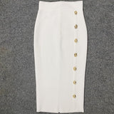 Slim Fit Bandage Temperament All-Match Hip Skirt