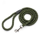 Nylon Non Retractable Braided Dog Leash