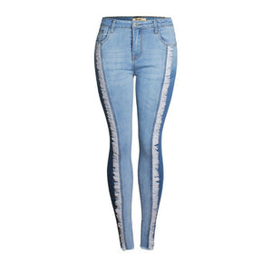 Women's Jeans With Close Comfortable Fit & Mid Waist Height