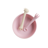 Bowl & Cutlery Feeding Set For Kids