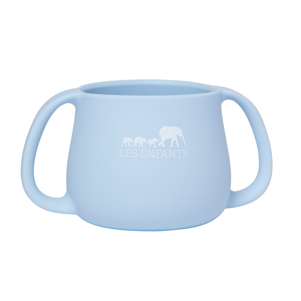 Silicone Feeding Cup For Babies - Blue