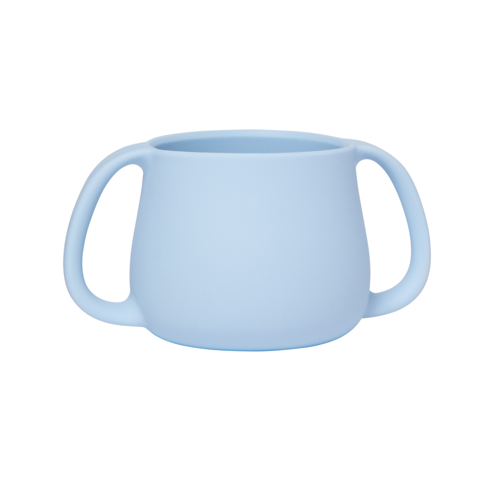 Silicone Feeding Cup For Babies - Blue