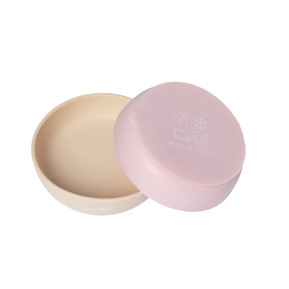 Silicone Baby Plate Bowl - Sand
