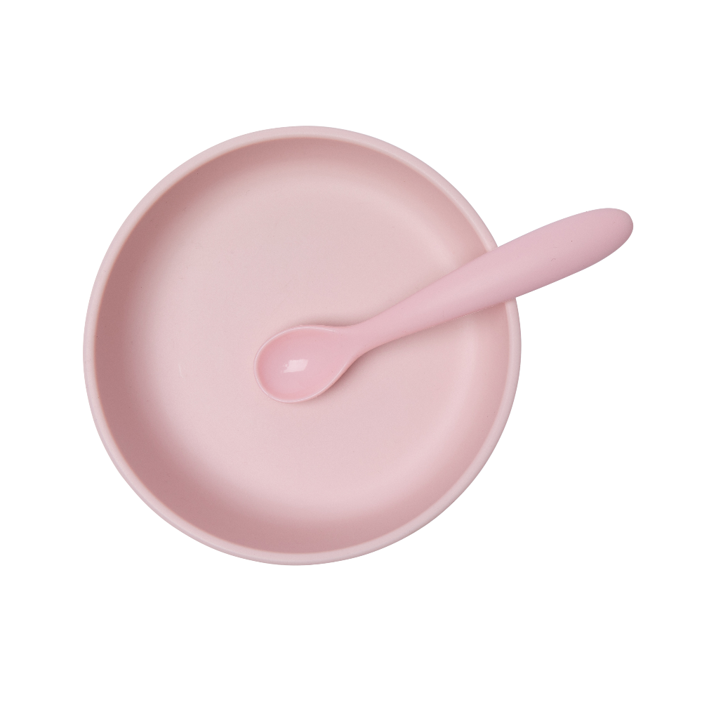 Spoon And Bowl Silicone Feeding Set