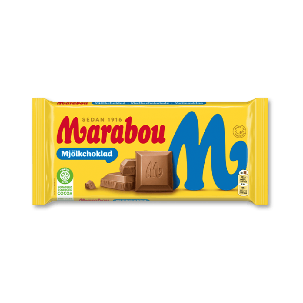 Marabou Milk Chocolate 90g