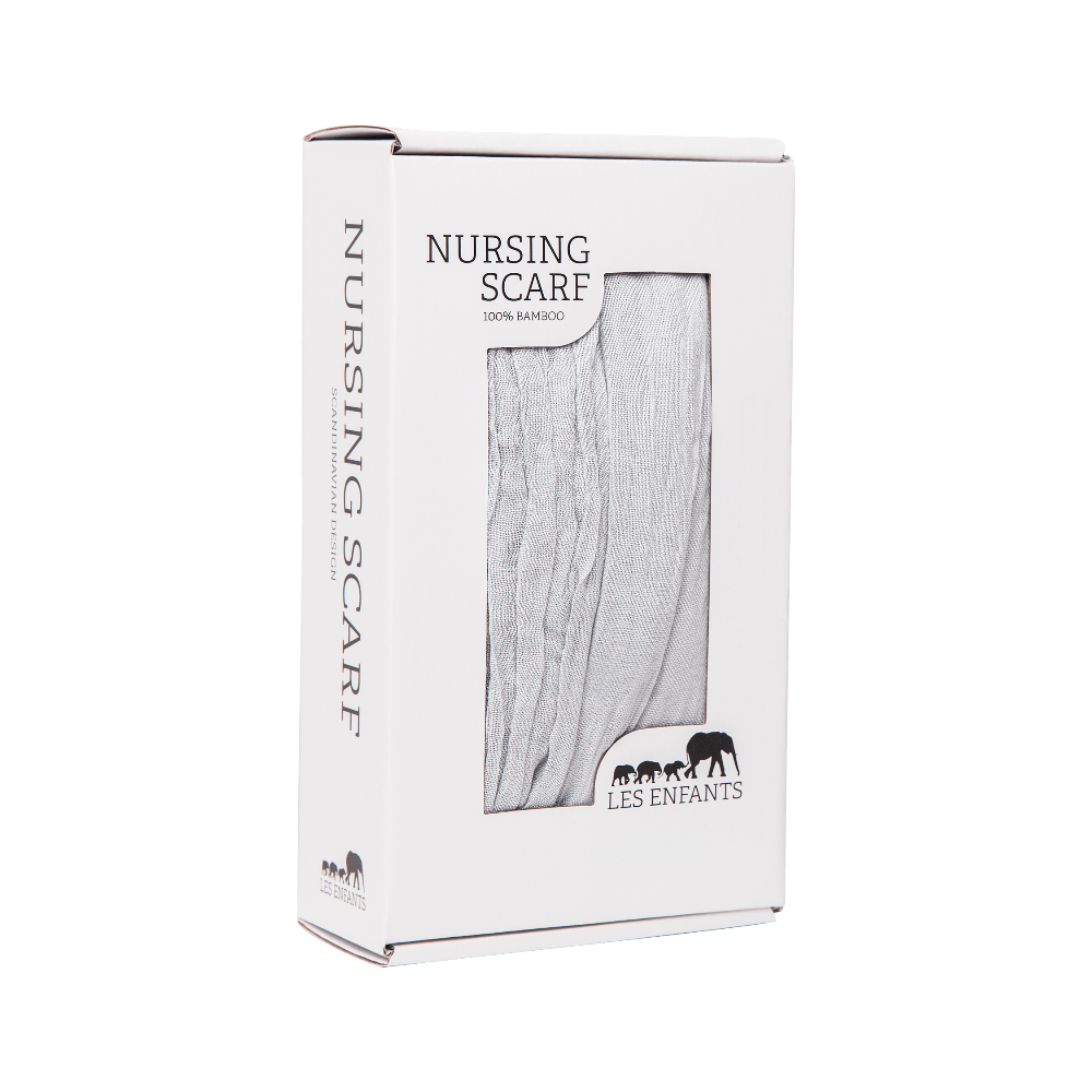 Nursing Scarf/Poncho - Grey
