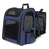 Extendable Foldable Portable Breathable Pet Dog Cat Backpack Bag
