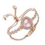 Flower Chain Diamond-Embedded Women's Elegant All-Match Watch