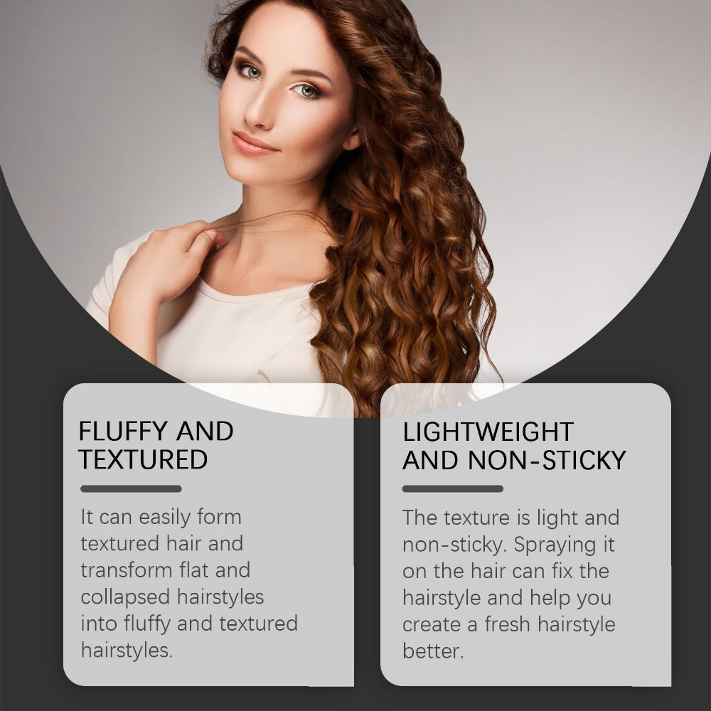 Hair Fixasture Styling Sea Salt Spray For Fluffy Shining And Healthy Hair