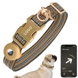 Silicone Case Nylon Anti-Lost Dog Collar.