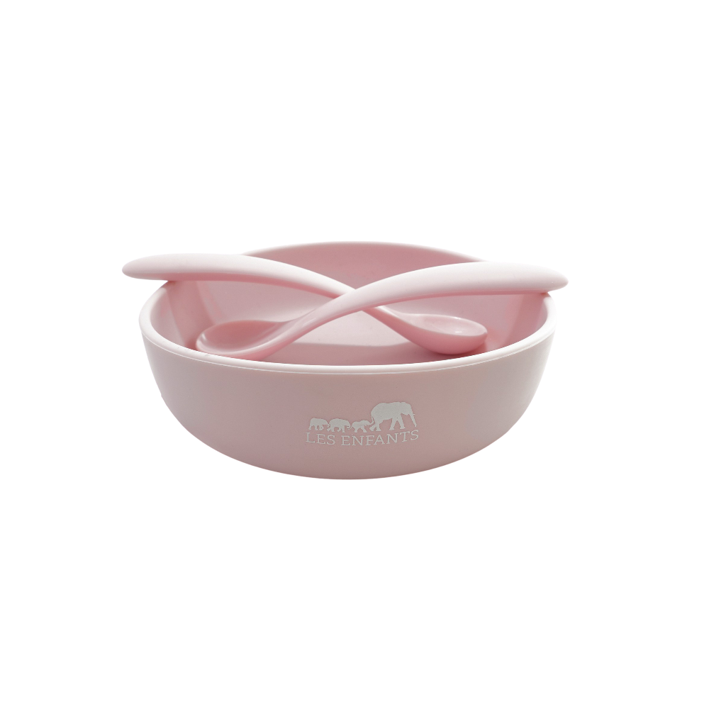 Les Enfants Bowl And Spoon Feeding Set