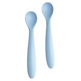 Blue Silicone Spoon Set Cutlery
