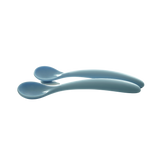 Blue Silicone Spoon Set Cutlery