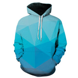 Men's Digital Printing Loose Fit Hoodie