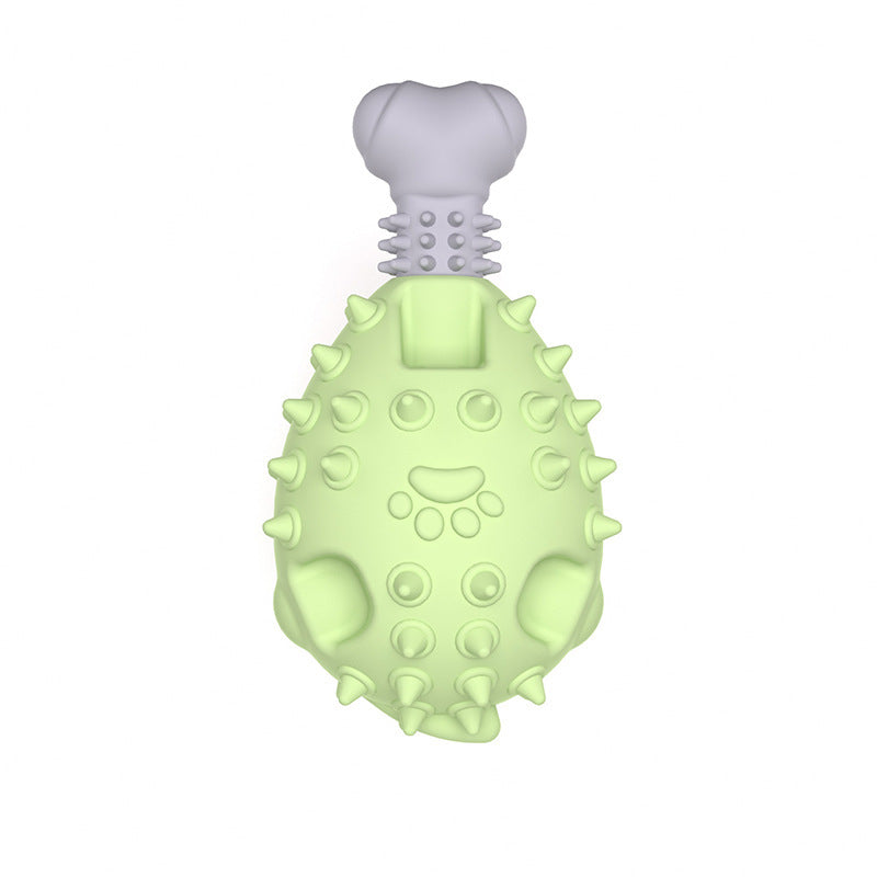 Vocal Molar TPR Chicken Leg Dog Chew Toy