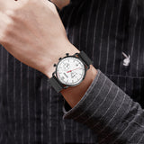 Luminous Multi-Functional Six-Hand Chronograph Quartz Watch