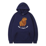 Unisex Printed Capybara Hoodies