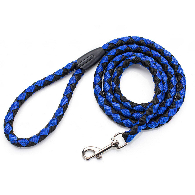 Nylon Non Retractable Braided Dog Leash