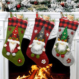Christmas Decoration Stocking Hanging Gift Bag