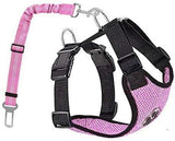 Adjustable Nylon Dog Pet Harness With Removable Rope Leash - Weriion