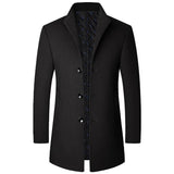 Autumn And Winter Casual Woolen Coat For Men