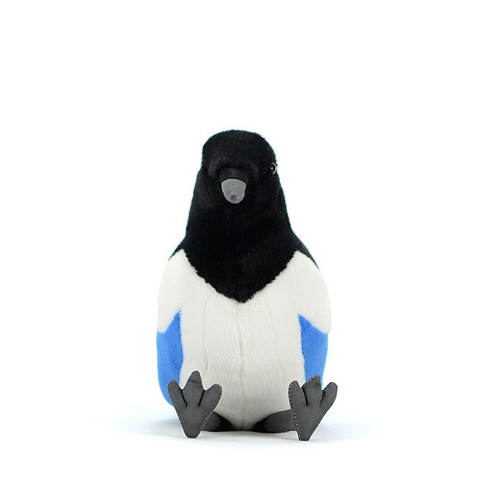 Cute Oriental Eurasian Magpie Bird Plush Toy Doll