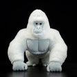 Albino Gorilla Stuffed Animal Plush Toy - Weriion