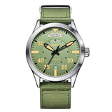 Automatic Mechanical Waterproof Nylon Strap Watch - Weriion