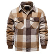 Autumn And Winter Men's Jacket Casual Plaid Coat - Weriion