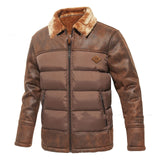 Autumn & Winter Fur Integrated Fashionable Jacket For Men - Weriion