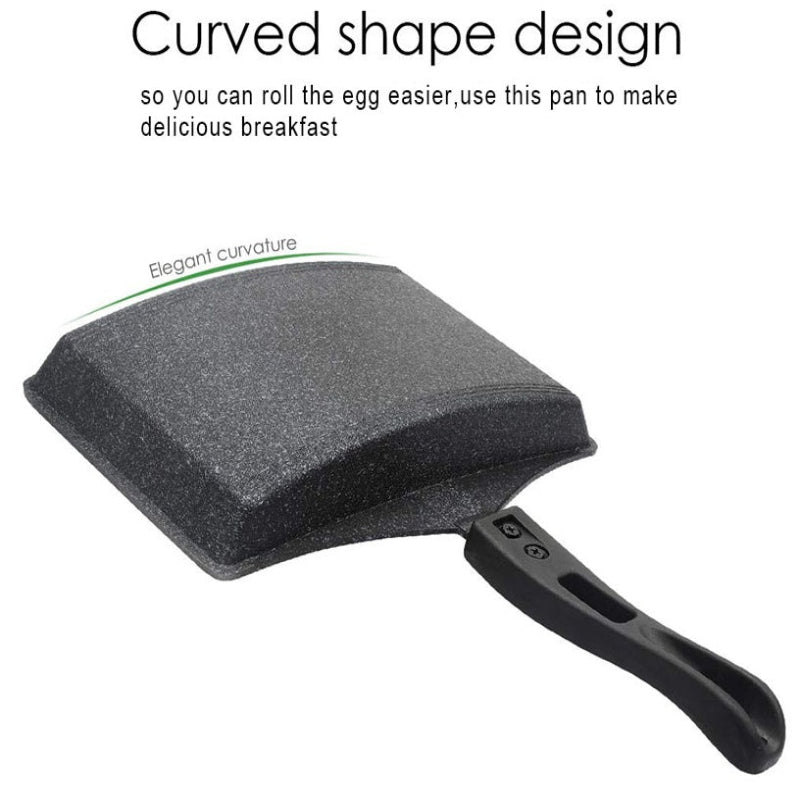 Japanese Tamagoyaki Pot Siomaifan Stone Non-Stick Egg Roll Frying Pan