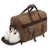 Men's Large Capacity Crossbody Travel Luggage Shoulder Bag.