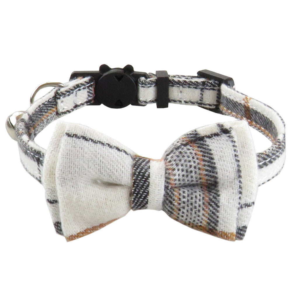 Adjustable Bow Tie Pet Collar For Cats And Dogs