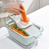 Multifunctional Grater Stainless Steel Chopper Household Kitchen Gadget Vegetable And Fruit Slicer