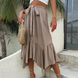 Women's Irregular Ruffle Skirt