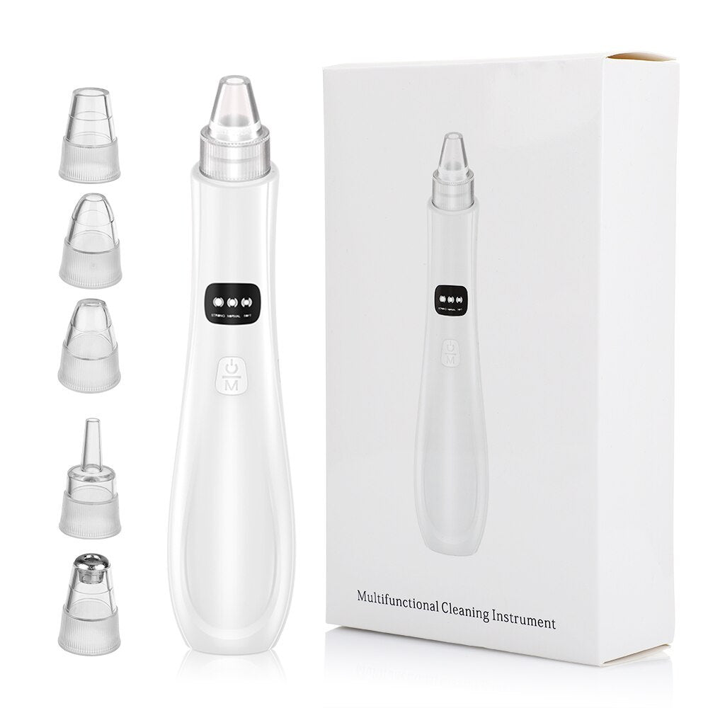 Electric 3 Suction Mode Face Cleansing Beauty Machine Blackhead Remover Skin Care Device