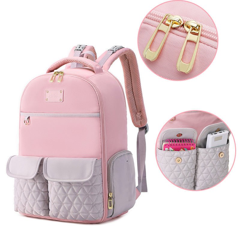 Baby Diaper Bag Backpack With Large Capacity & Multiple Pockets - Weriion