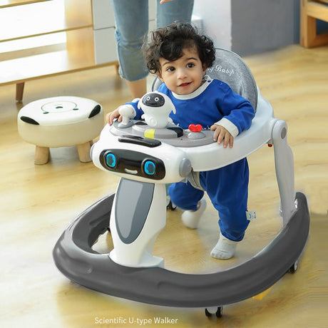 Baby Walker Anti - O - leg Baby Children's Multi - Functional Funny Walker - Weriion