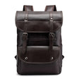 Backpack PU Leather Student Bag - Weriion