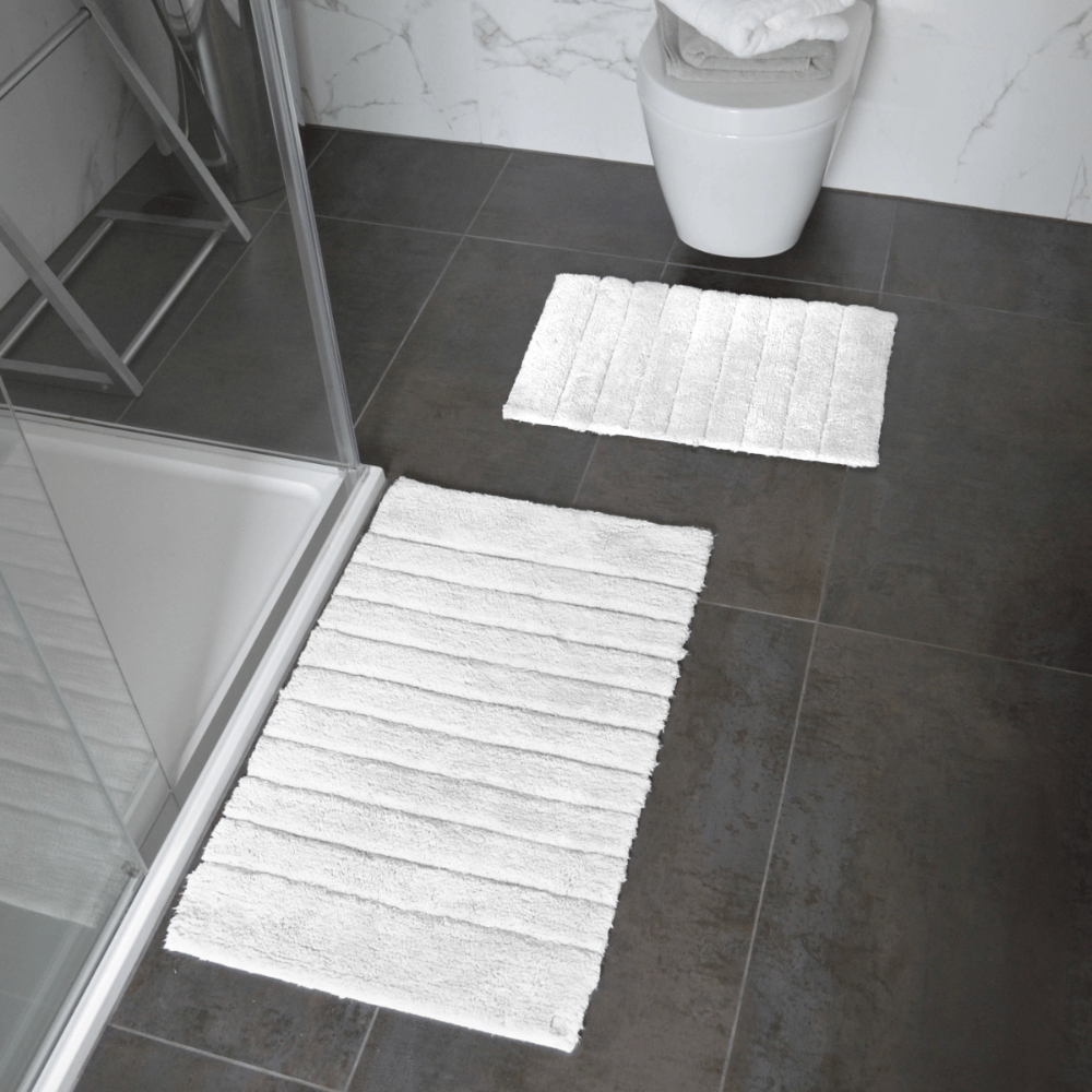 2 Pieces Set Bathroom Rugs