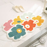 Bathroom Absorbent Anti Slip Floor Mats Pads Rugs - Weriion