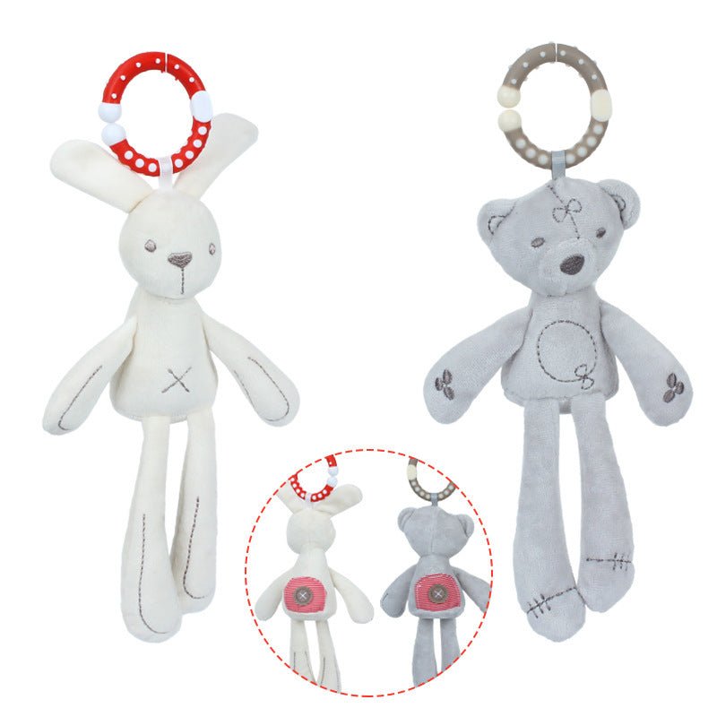 Bear And Rabbit Plush Rattle Toys - Weriion