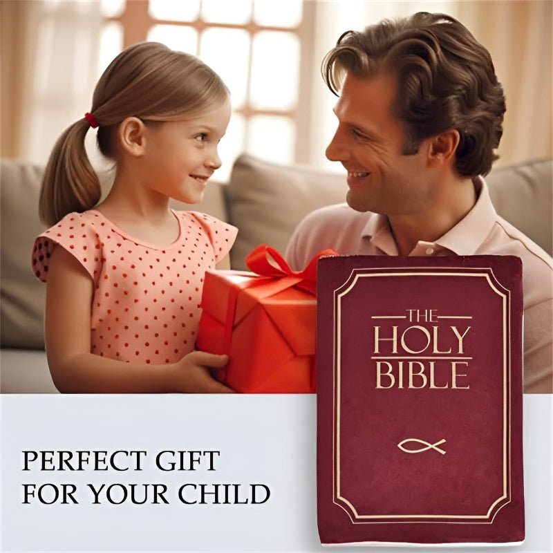 Bible Plush Toy Christian Gift For Kids Children - Weriion