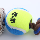 Bite Resistant Cotton Rope Sound Dog Pet Chew Toys For Interactive Play - Weriion