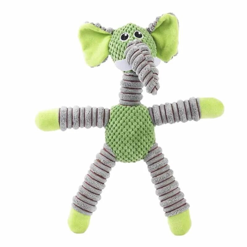 Bite Resistant Interactive Plush Dog Chew Toys - Weriion