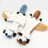 Bite Resistant Vocalized Plush Foxes Squirrels Wolves Dog Chew Toys Pet Supplies - Weriion